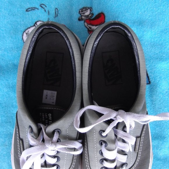 vans off the wall olive shoes size mens 8 womens 9.5 main image 12